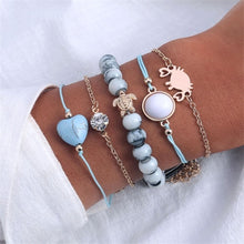 Load image into Gallery viewer, Turtle Bracelet Set 2019 Retro Female Glamour Fashion Jewelry Jewelry Gift
