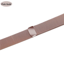 Load image into Gallery viewer, Strap For Apple Watch band 4 44mm 40mm iwatch band 42 38mm Milanese Loop apple watch 4 3 2 stainless steel Bracelet Accessories