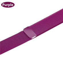 Load image into Gallery viewer, Strap For Apple Watch band 4 44mm 40mm iwatch band 42 38mm Milanese Loop apple watch 4 3 2 stainless steel Bracelet Accessories