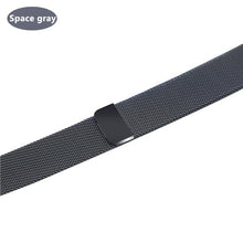 Load image into Gallery viewer, Strap For Apple Watch band 4 44mm 40mm iwatch band 42 38mm Milanese Loop apple watch 4 3 2 stainless steel Bracelet Accessories