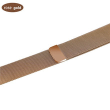 Load image into Gallery viewer, Strap For Apple Watch band 4 44mm 40mm iwatch band 42 38mm Milanese Loop apple watch 4 3 2 stainless steel Bracelet Accessories