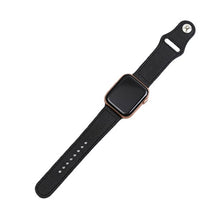 Load image into Gallery viewer, Genuine leather loop strap for apple watch band 42mm 44mm apple watch 4 38mm 40mm iwatch 3/2/1 correa replacement bracelet