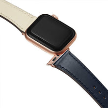 Load image into Gallery viewer, Genuine leather loop strap for apple watch band 42mm 44mm apple watch 4 38mm 40mm iwatch 3/2/1 correa replacement bracelet
